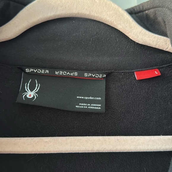 Spyder Black Cable Knit Utility Jacket - Picture 6 of 6